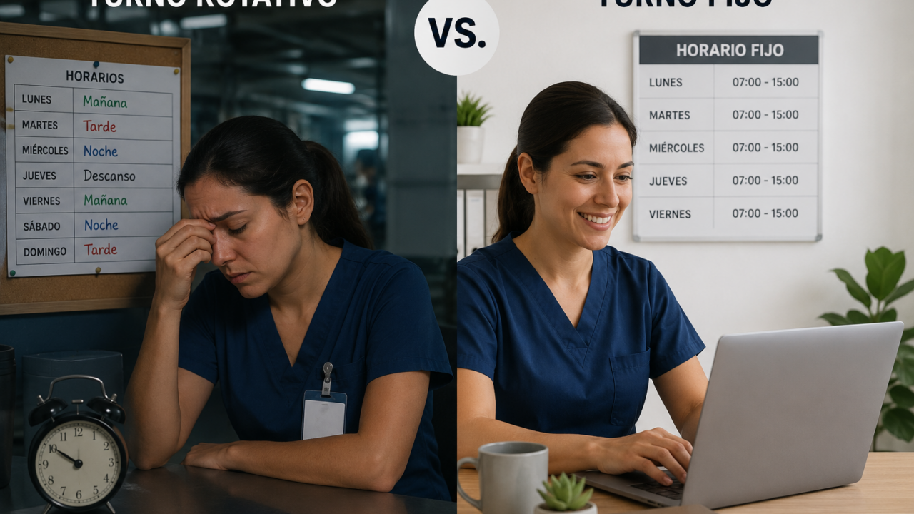 Turno rotativo vs. turno fijo: cuál conviene con la jornada de 42 horas