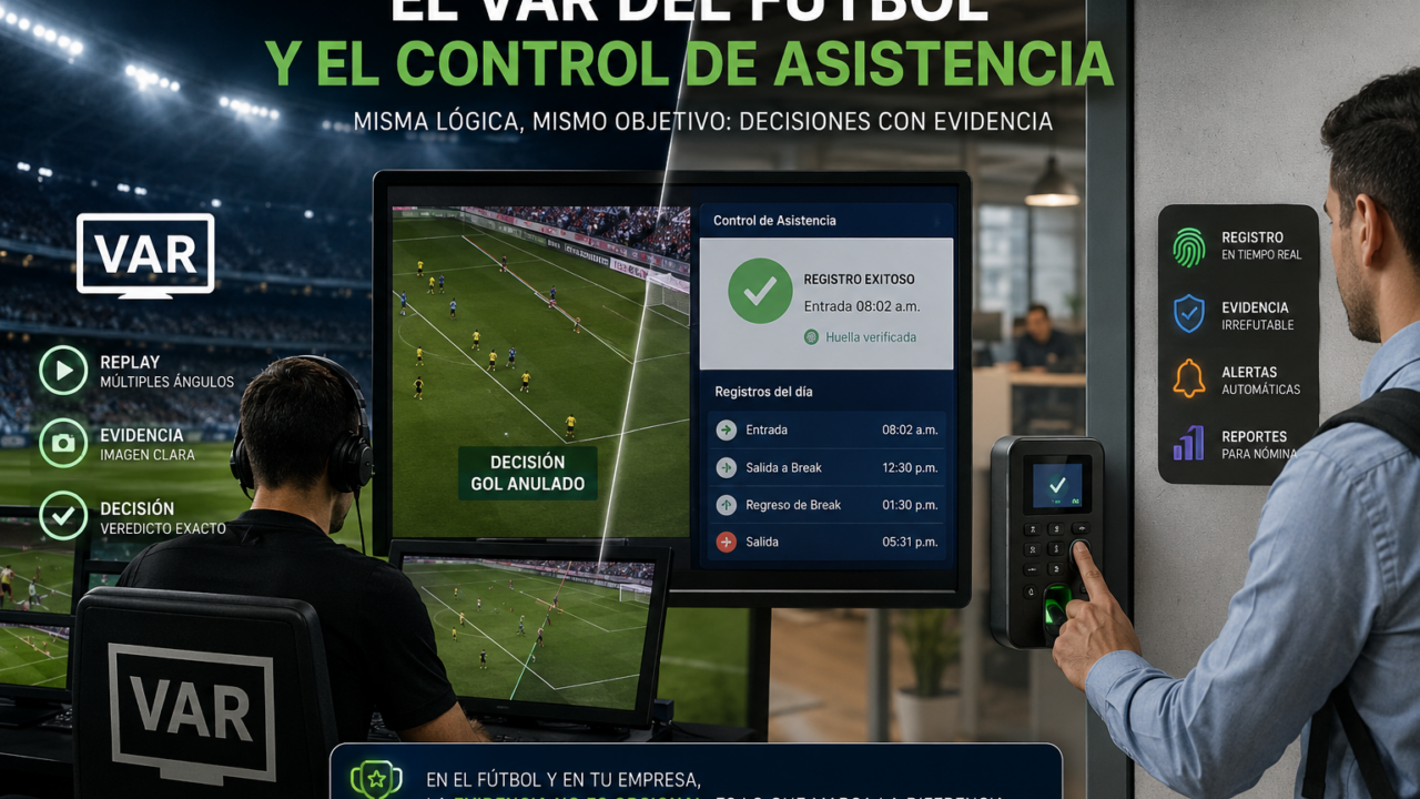 ¿Tiene tu empresa un VAR? Cómo el Mundial 2026 explica el control de asistencia