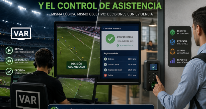 ¿Tiene tu empresa un VAR? Cómo el Mundial 2026 explica el control de asistencia